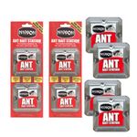 Ant killer | 4 pk Indoor & Outdoor ant killer bait station | Nippon ant bait station | ant bait and traps - clean and easy to use nippon ant killer | Strong ant control bait for long lasting effect