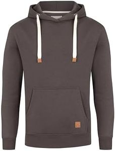 Mens OH Overhead Pullover Fleece Hoodie OH Hoody Hooded Sweatshirt Grey Black (X-Large, Charcoal)