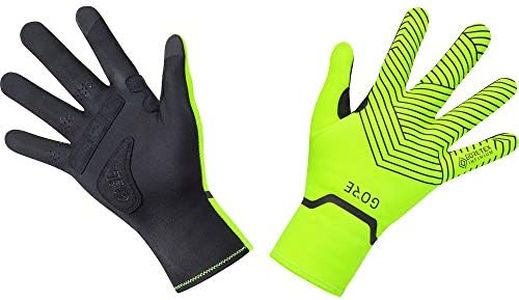GORE WEAR C3 Gants extensibles GORE-TEX INFINIUM, 7, Jaune fluo/Noir