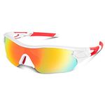 BEACOOL Polarized Sports Sunglasses for Men Women Youth Running Cycling Fishing Baseball Golf TAC Glasses UV400