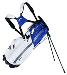Srixon - Lifestyle Stand Golf Bag - 4 Club Divider - 4 Zipper Pockets including a Big Insulated Pocket - Top grip handle - Dual carrying straps - Rain hood included