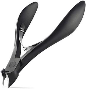 FERYES Toenail Clippers for Ingrown,Thick or Fungal Toenails, 4R13 Stainless Steel Large Handle Fingernail Clipper, Podiatrist Recommended Nail Clipper