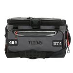 Arctic Zone Titan Deep Freeze 48 Can Zipperless HardBody Cooler, Sharkskin Gray