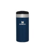 Stanley Aerolight Transit Travel Mug 0.35L - Keeps 4 Hours Hot - 6 Hours Cold - Dishwasher Safe - Leakproof - Car Cup Holder Compatible - Thermos Coffee Mug - Royal Blue Metallic