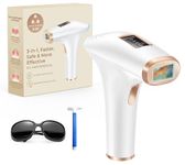 Hikyskin IPL Hair Removal Device - Faster & 3 in 1 & Painless, at-Home Laser Hair Remover for Women and Men, Body and Face