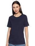 Marks & Spencer Women's Regular T-Shirt (T41/8999_Navy 14)