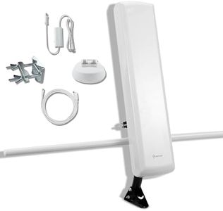 Outdoor HDTV Antenna - ANTOP AT-402BV Flat-Panel Smartpass Amplified Indoor TV Antenna and Outdoor TV Antenna