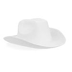 Zodaca Felt White Cowboy Hat for Me