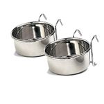 Ethical Stainless Steel Coop Cup for Dog, 10-Ounce [2-Pack]