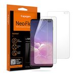 Spigen, 2Pack, Screen Protector for Samsung Galaxy S10 PLUS, NeoFlex, Case Friendly, Wet Application, TPU Film, Full coverage, Case Compatible, Samsung S10 PLUS Compatible Screen Protector