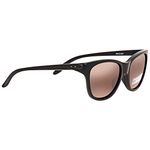Oakley Women's OO9357 Hold Out Cateye Sunglasses, Matte Black/Prizm Daily Polarized, 55 mm