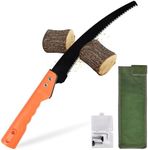 Stansom Manual Pruning Saw Hand Saw for Branches Trimming, Universal for Pole Saw Tree Pruner Tree Loppers Garden Tools (Pole not Included)