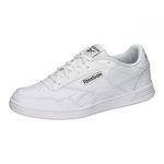 Reebok Women's COURT ADVANCE Sneaker, FTWWHT/FTWWHT/CLOGRN, 6 UK