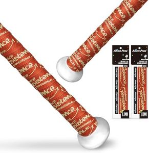 ALIEN PROS Bat Grip Tape for Baseball New 1.1 MM Precut and Pro Quality Bat Tape Wrap Your Bat for an Epic Home Run (2 Pack) Replacement for Old Baseball bat Grip (2-Pack Persistence)