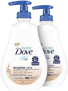 Baby Dove Soothing Baby Body Wash Eczema Care 2 Count To Soothe Delicate Baby Skin No Artificial Perfume or Color, Paraben Free, Phthalate Free 13 oz