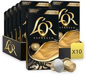 L'OR Espresso Vanilla Coffee - 100 Aluminium Capsules Compatible with Nespresso Machines (10x10 Pods Pack)