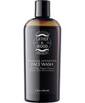 Mens Activated Charcoal Daily Face Wash - Facial Cleanser for Men - Cool Tingly Sensation that Gently Pulls Daily Buildup of Dirt and Oil from Your Skin - 8 oz