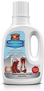 Leather Therapy Laundry Rinse & Dressing, Machine Wash Conditioner for Leather Clothes, Natural Fleece, Wool & Sheepskin, 16oz