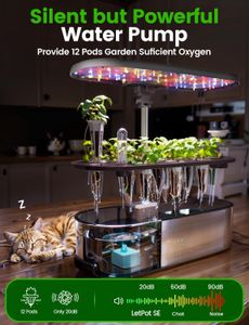 LETPOT Hydroponics Growing System – 12 Pod Indoor Garden Kit