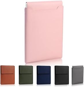 13.3-14" Laptop Sleeve, Padded Laptop Case, Thin Portable Versatile Laptop Case Bag Compatible with Laptop 2022 Pro 14 inch/2015 Pro 13.3 inch/2015 Air 13.3 inch (Light Pink)