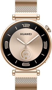 HUAWEI WATCH GT 4 Smartwatch – Milanese Gold Stainless Steel