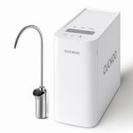 CUCKOO Yuva UTC RO + UV Multi Stage Water Purifier For Home And Kitchen | Under The Sink/Counter Purifier With Digital Touch Faucet | High Water Recovery Rate | Korean Brand | CP YR701UW White