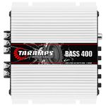 Taramps Bass 400 2 Ohms Monoblock Amplifier 400 Watts Rms 1 Channel 14.4VDC Out Power Full Range, Great for Sub/Bass - Rca/High Level Input, Car Audio