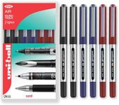 uni-ball Eye Micro UB-150 Gel Ink Pen - 0.5 mm - In Gift Box (Pack of 6, Multicolor)