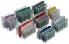 effektivo 10338 Plastic Coin Sleeves Set for All Euro Coin Types Pack of 400 8 x 50