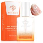 Modelones Nail Strengthener and Growth Clear Nail Repair for Damaged Nails Hardener Extra Strong and Growth Repair Mode Gifts for Women 15ml