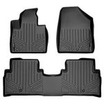 MAXLINER A0191/B0191 Floor Mats for Kia Sorento, 2016-2017 2 Row Set, Black