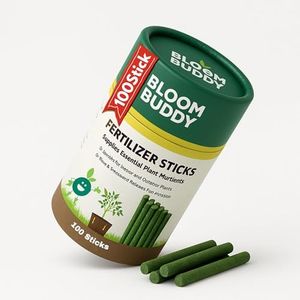 Bloom Buddy Slow-Release Plant Food Fertilizer Sticks – 100 Sticks for Indoor & Outdoor Plants – Nutrient-Rich, Mess-Free Growth Booster