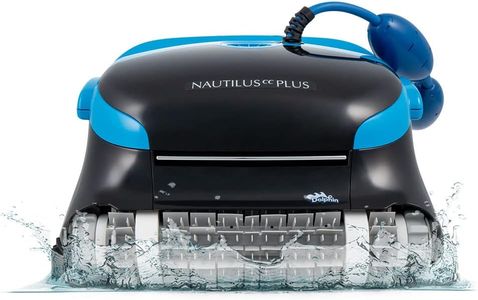 Dolphin Nautilus CC Plus Robotic Pool Vacuum – Wall Climbing, Smart Navigation, for In-Ground Pools up to 50ft
