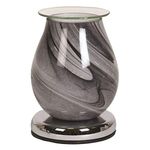 Aroma Oval Touch Electic Burner Grey Swirl