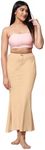 Jaanvi fashion Women's Lycra Fishcut Saree Shapewear,Petticoat,Skirt, Comfortwear (shapewear-nude-s-in-re) (Diwali Special)