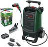 Bosch Nettoyeur pour extérieur sans Fil - Fontus 18V (1 Batterie, système 18 V, dans boîte en Carton)