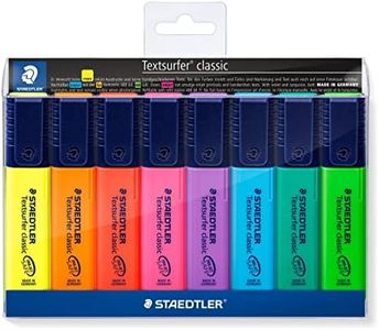 Staedtler Textsurfer Classic Highlighter, Assorted (8 Pieces)