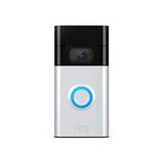 Ring Video Doorbell – 1080p HD video, improved motion detection, easy installation – Satin Nickel (2020 release)