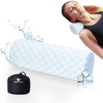 urnexttour Cooling Cervical Neck Pillow Roll Memory FoamSupport Pillows Round for Sleeping Bed, Legs, Back and Shoulder