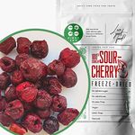 Dried Cherries | Pure Freeze Dried Fruit No Added Sugar | Dried Sour Cherries Freeze-Dried | Fresh Dehdrated Frozen Cherries to Fruit Snack | Also for Baking or Smoothie | Healthy Snacks (90g)