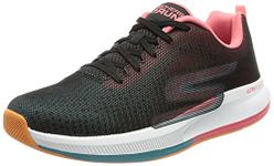 Skechers-GO Run Pulse-GET Moving-Women's Running Shoes-128105-BKMT-BLACK/MULTI UK4