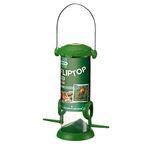 Gardman A01234 Flip Top Bird Seed Feeder, Green, 5 x 13 x 14 cm