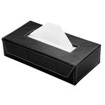 AUTOFRILL Car Tissue Box with 2 Ply 100 Pull Tissue Paper, Tissue Paper Holder, Tissue Box Holder, Car Tissue Holder Tissue Holder for Home, Office, Kitchen (Black)