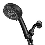 Waterpik Dual PowerPulse Massage Hand Held Shower Head ZZR-765M5 Black