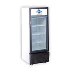 Rockwell 285Ltr, Single Glass Door Visi Cooler, Internal LED, Dynamic Cooling (RVC300B, Black)