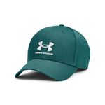 Under Armour Kids Branded Lockup Adjustable Baseball Cap Blue Mens