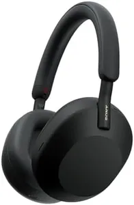 Sony WH-1000XM5 The Best Wireless Noise Canceling Headphones, Auto NC Optimizer, 30-Hour Battery, Alexa Voice Control, Black