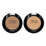 Stars Cosmetics Concealer Full Coverage Face Makeup Cream All Skin Types Waterproof Corrector For Under Eye Dark Circles Acne & Blemishes For Girls and Women (Dark & Medium)