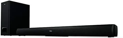 TCL Alto 5+ 2.1 Channel Home Theater Sound Bar with Wireless Subwoofer - Ts5010, Black, 32"