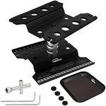 Hobby Fans RC Car Work Stand Repair Workstation Aluminum 360 Degree Rotation Lift/Lower for 1/10 1/12 1/16 1/18 Truck Buggy On Road Touring Drift